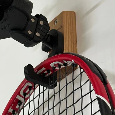 Móc treo vợt tennis cho giá treo đàn Hercules - Phụ kiện 3D tiện ích