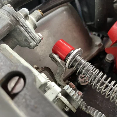 Kẹp nhựa bướm ga cho bộ chế hòa khí Weber 32 36 38 in 3D