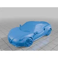 Mô hình siêu xe Alfa Romeo 4C 3D Print - Trang trí bàn làm việc cực chất - Thumbnail 1