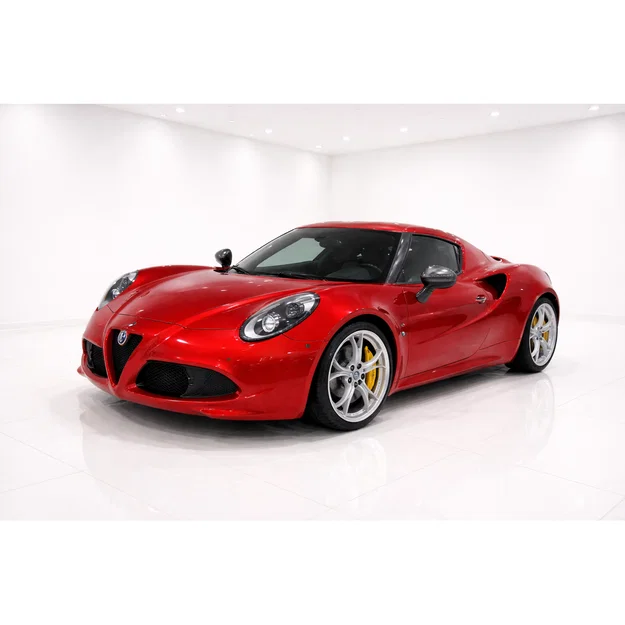 Mô hình siêu xe Alfa Romeo 4C 3D Print - Trang trí bàn làm việc cực chất - Image 2