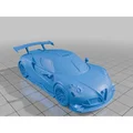 Mô hình xe thể thao Alfa Romeo 4C-R in 3D cực chất - Thumbnail 1