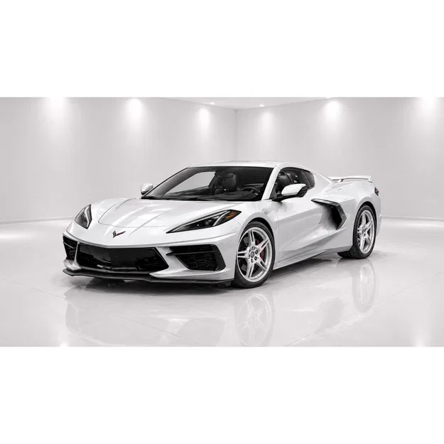 Mô hình siêu xe Corvette C8 3D - File STL in 3D đẹp sắc nét - Image 2