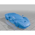 Mô hình siêu xe De Tomaso P72 - Tự in 3D trang trí độc đáo - Thumbnail 1