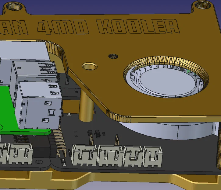 Hiệu chỉnh chân đế Kooler cho board mount - Phụ kiện in 3D - Image 1
