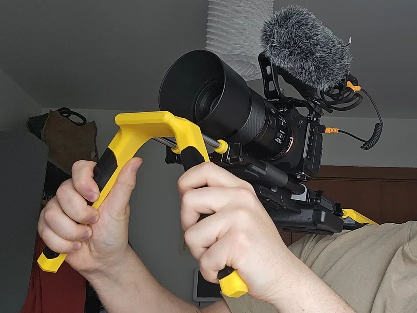 Bộ Camera Shoulder Rig Tự In - Image 1