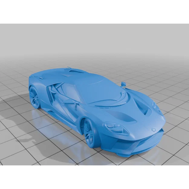 Mô hình siêu xe Ford GT (2017) - File in 3D chất lượng cao - Image 1