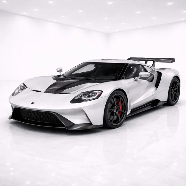 Mô hình siêu xe Ford GT (2017) - File in 3D chất lượng cao - Image 2