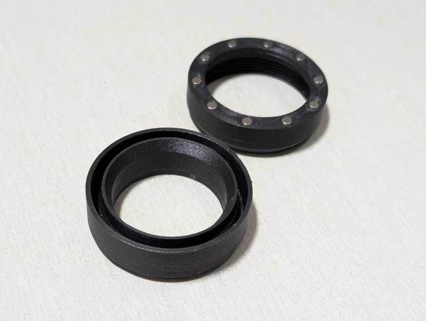 Bộ chuyển đổi cốc hứng nam châm cho máy xay Kingrinder K6 - Image 4