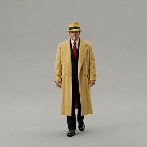 Mô hình thám tử Dick Tracy 1990 để in 3D cực chất - Image 1