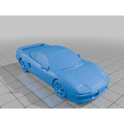 Mô hình xe Honda NSX (1990) in 3D siêu chất cho dân sưu tầm