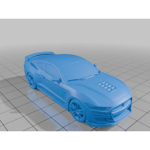 Mô hình Ford Mustang Shelby GT500 in 3D - Image 1