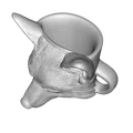 Mô hình cốc đầu Sói 3D – Đồ dùng gốm nghệ thuật (OBJ, STL, FBX, GLTF, BLEND, DAE, PLY, 3MF) - Thumbnail 7