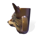 Mô hình cốc đầu Sói 3D – Đồ dùng gốm nghệ thuật (OBJ, STL, FBX, GLTF, BLEND, DAE, PLY, 3MF) - Thumbnail 17