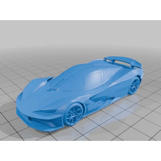 Mô hình siêu xe KTM X-Bow GT-XR in 3D độc đáo - Image 1