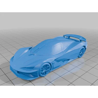 Mô hình siêu xe KTM X-Bow GT-XR in 3D độc đáo