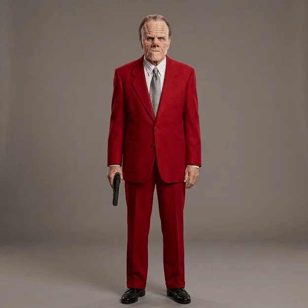 Mô hình 3D Pruneface từ phim Dick Tracy 1990 để bàn - Image 1