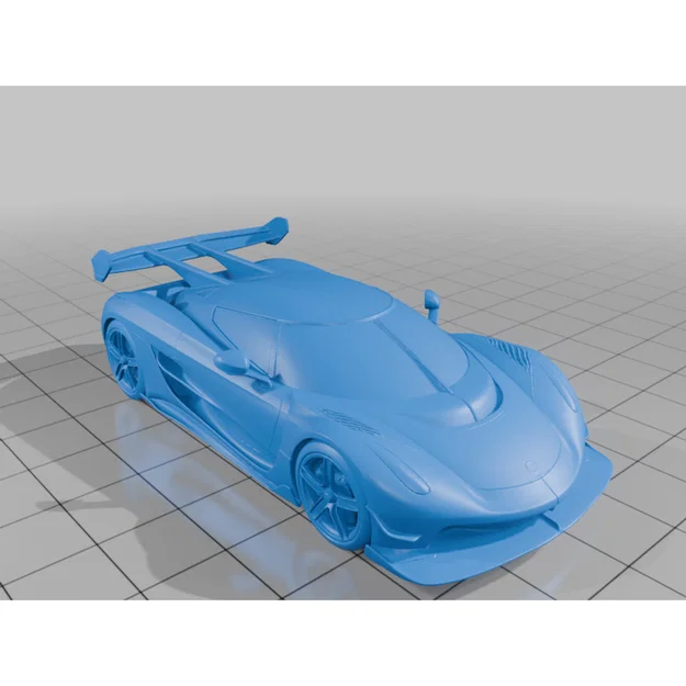 Mô hình siêu xe Koenigsegg Jesko in 3D cực chi tiết cho người đam mê - Image 1
