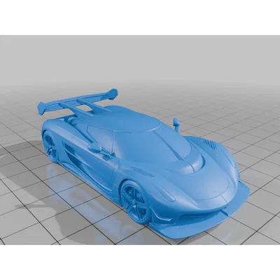 Mô hình siêu xe Koenigsegg Jesko in 3D cực chi tiết cho người đam mê