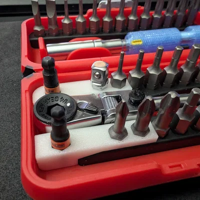 Đế giữ đầu bit phụ cho bộ cờ lê Icon Locking Flex-Head Ratchet and Bit Set
