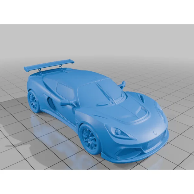 Mô hình siêu xe Lotus Exige Cup in 3D tinh xảo cho dân sưu tầm - Image 1