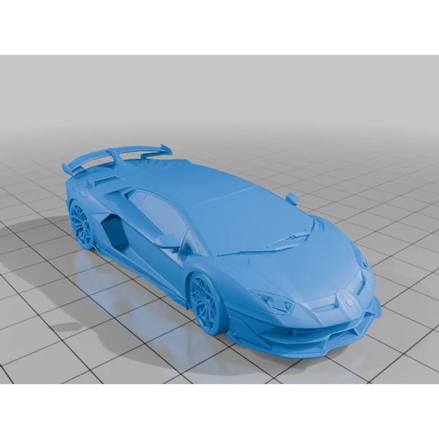 Mô hình Lamborghini Aventador SVJ in 3D - Image 1