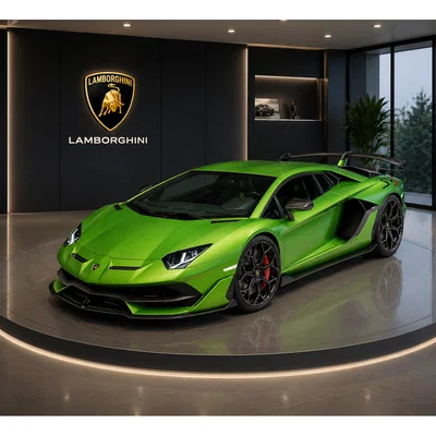 Mô hình Lamborghini Aventador SVJ in 3D
