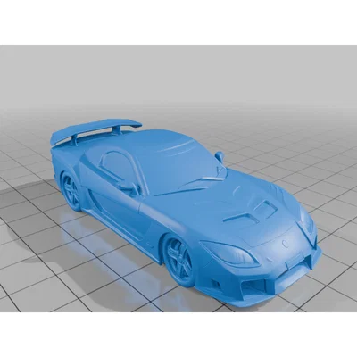 Mô hình xe Mazda RX7 của Han trong Fast and The Furious