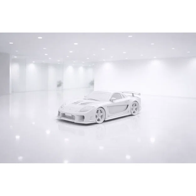 Mô hình xe Mazda RX7 của Han trong Fast and The Furious - Image 2