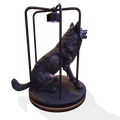 Đèn Điêu Khắc Hình Sói – Mô Hình 3D PBR Trang Trí & Công Năng (FBX, STL, USDZ, GLB) - Thumbnail 8