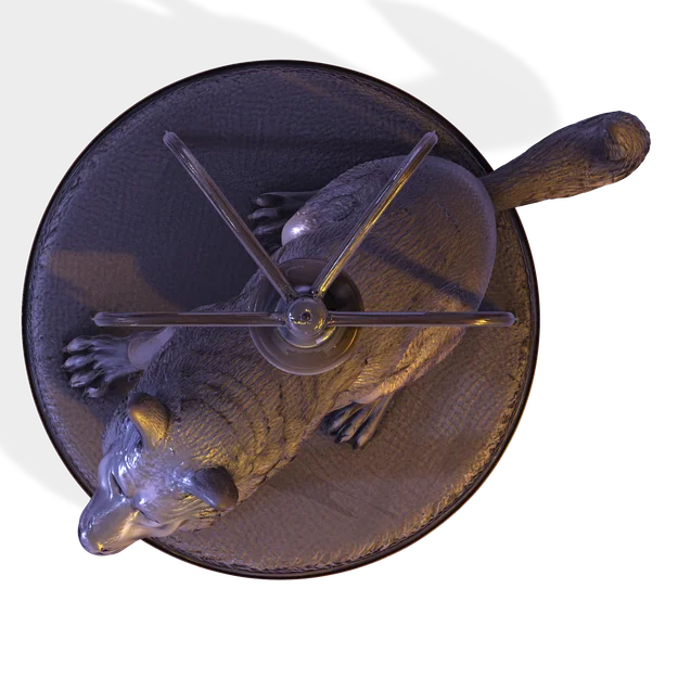 Đèn Điêu Khắc Hình Sói – Mô Hình 3D PBR Trang Trí & Công Năng (FBX, STL, USDZ, GLB) - Image 15