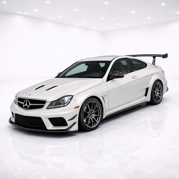 Mô hình Mercedes C63 AMG Black Series - Image 2