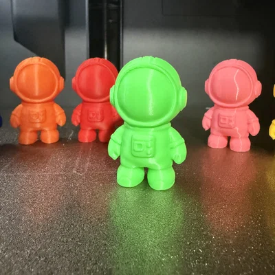Mô hình phi hành gia Chibi đáng yêu - Mẫu in 3D trang trí cực xinh