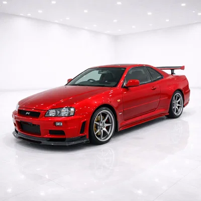 Mô hình 3D Nissan GTR R34 - Tối ưu cho in ấn chất lượng cao