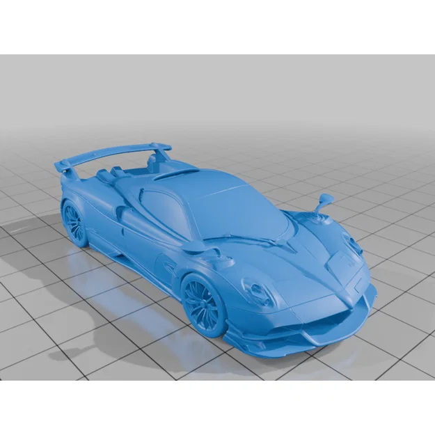 Mô hình siêu xe Pagani Huayra in 3D chất lượng cao - Image 1