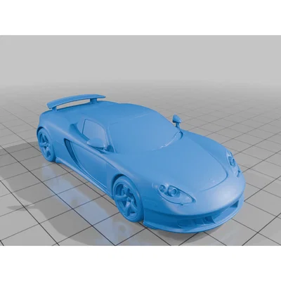 Mô hình 3D Porsche Carrera GT: Siêu xe huyền thoại cho dân chơi in 3D