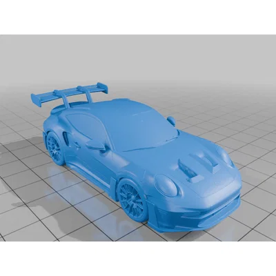Mô hình 3D Porsche 992 GT3 RS cực chất dành cho dân chơi xe
