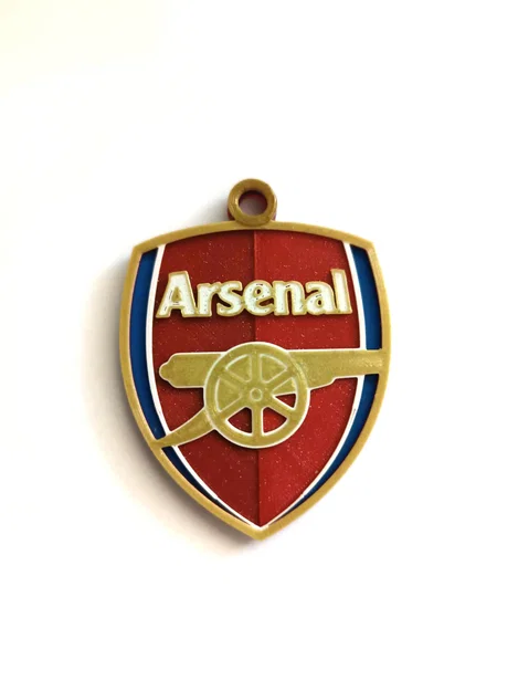 Móc khóa logo Arsenal 3D đẹp mắt - Dễ in không cần MMU - Image 1