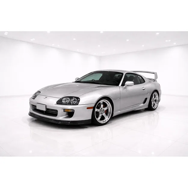 Mô hình 3D xe Toyota Supra MK4 chi tiết để trang trí - Image 2