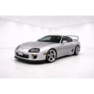 Mô hình 3D xe Toyota Supra MK4 chi tiết để trang trí