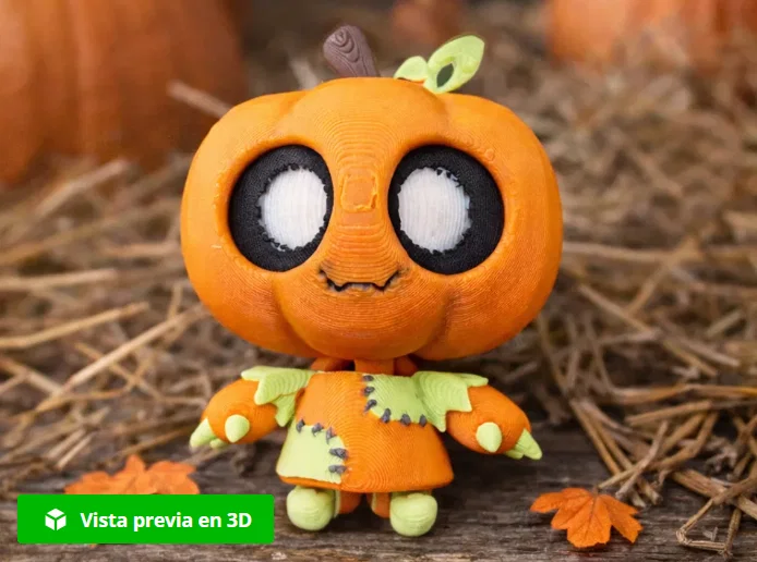 Mô hình 3D Chibi Gourdy từ Dandy's World cực kỳ đáng yêu - Image 1