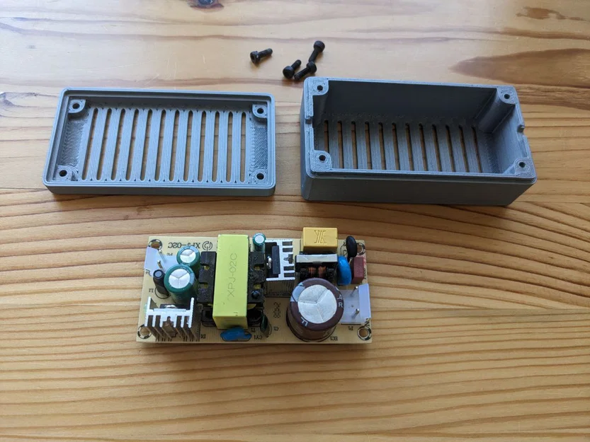 Vỏ bảo vệ cho module nguồn 12V 3A XPJ-02C từ Aliexpress - Image 2