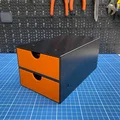 Hộp đựng đồ đa năng 2 ngăn nhỏ in 3D tiện lợi - Thumbnail 2