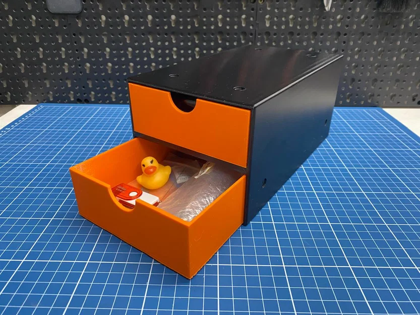 Hộp đựng đồ đa năng 2 ngăn nhỏ in 3D tiện lợi - Image 3