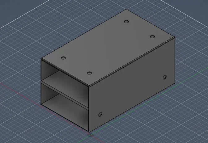 Hộp đựng đồ đa năng 2 ngăn nhỏ in 3D tiện lợi - Image 4