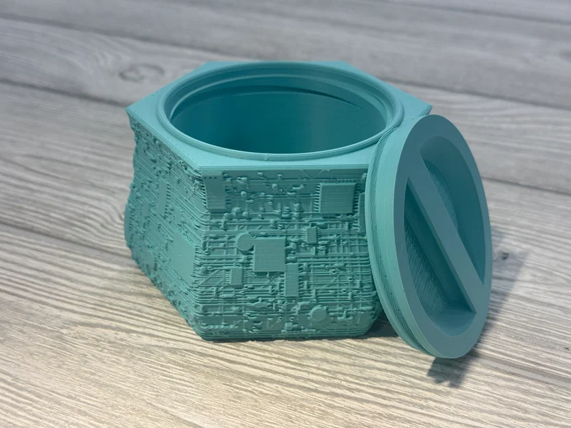 Hộp đựng HexWave - Mẫu Borg - Image 1