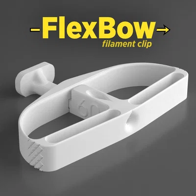 Kẹp Filament FlexBow | Kẹp spool in nguyên khối, nhanh và hiệu quả