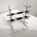 Giá đỡ thanh nhảy cho mô hình ngựa Schleich (Pole Rack) - Thumbnail 1