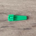 Mẫu ngàm cài lưng cho máy bộ đàm Buki TW01 in 3D - Thumbnail 2