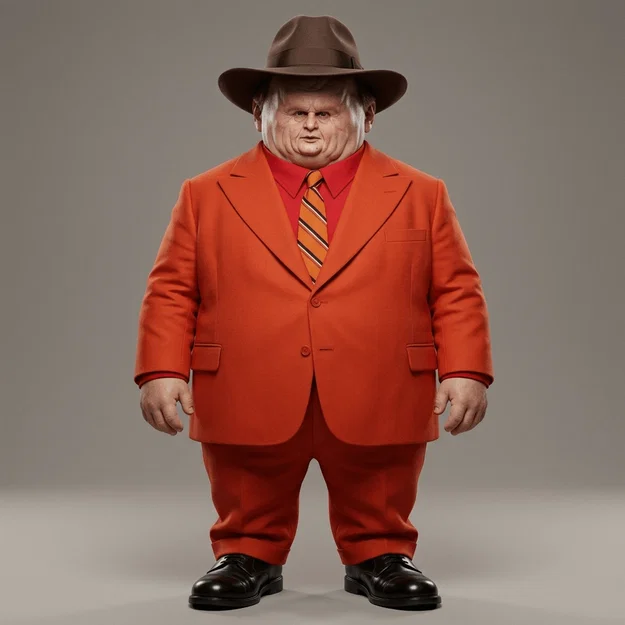 Mô hình 3D nhân vật Littleface từ bộ phim Dick Tracy (1990) - Image 1