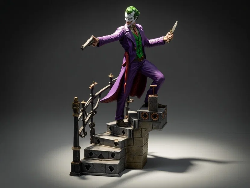 Mô hình Joker - Joker trên cầu thang - Image 1